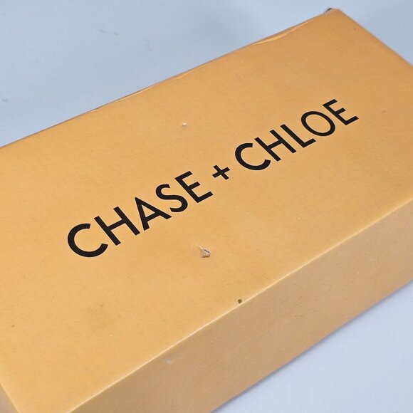 Chase And Chloe Camille-1 Nude Bow Slide‎ Sandals Puffy Knot Women 10 - Picture 14 of 16